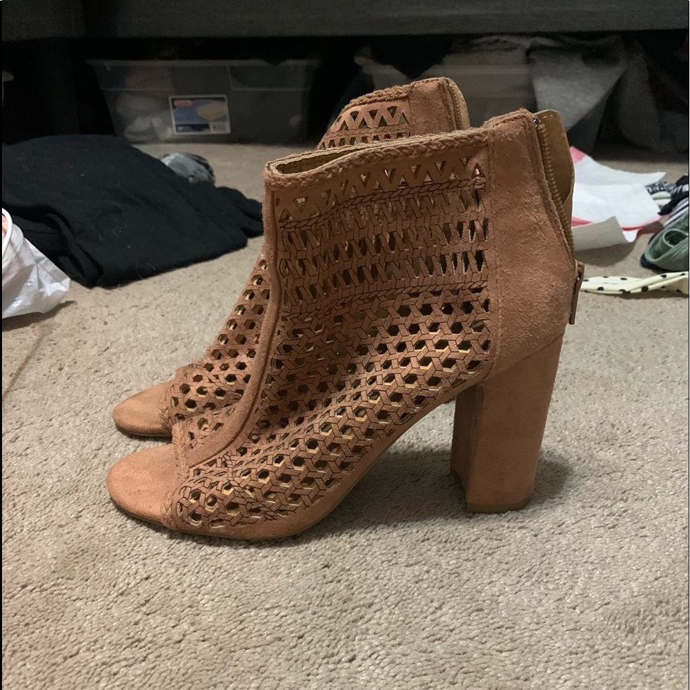 Brown Booties size 6.5